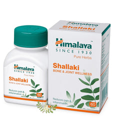 Himalaya Wellness Pure Herbs Shallaki Bone & Joint Wellness Tablet, Reduces Pain & Inflammation | 60 Tablets (Pack Of 5)