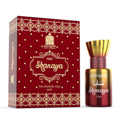 Adilqadri Shanaya Attar | Arabic & French Blend | Unisex Non-alcoholic Roll-on | Long Lasting Attar - 12 Ml 0.4 Fl.oz.