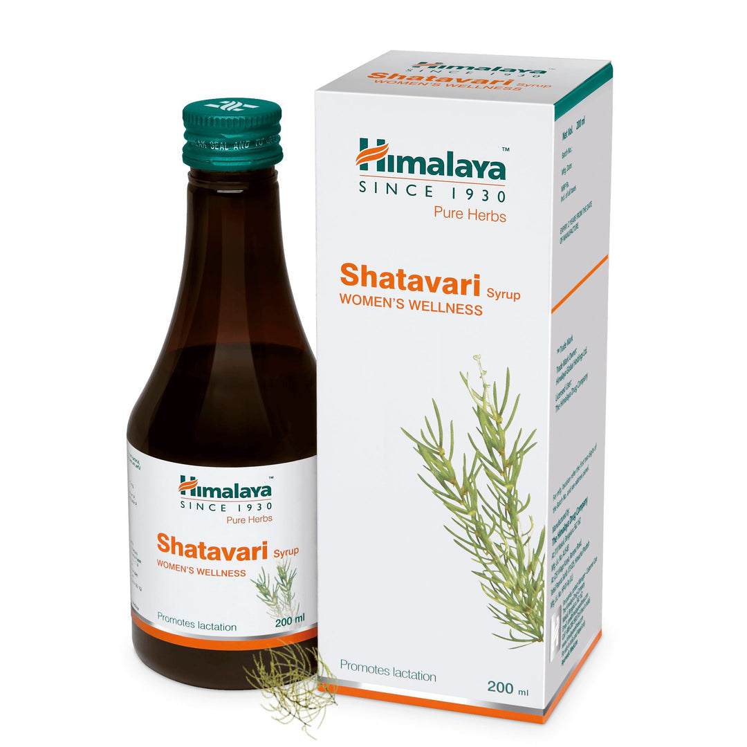 Himalaya Wellness Pure Herbs Shatavari Women's Wellness Syrup, Ayurvedic Remedy For Women's Health | 200ml