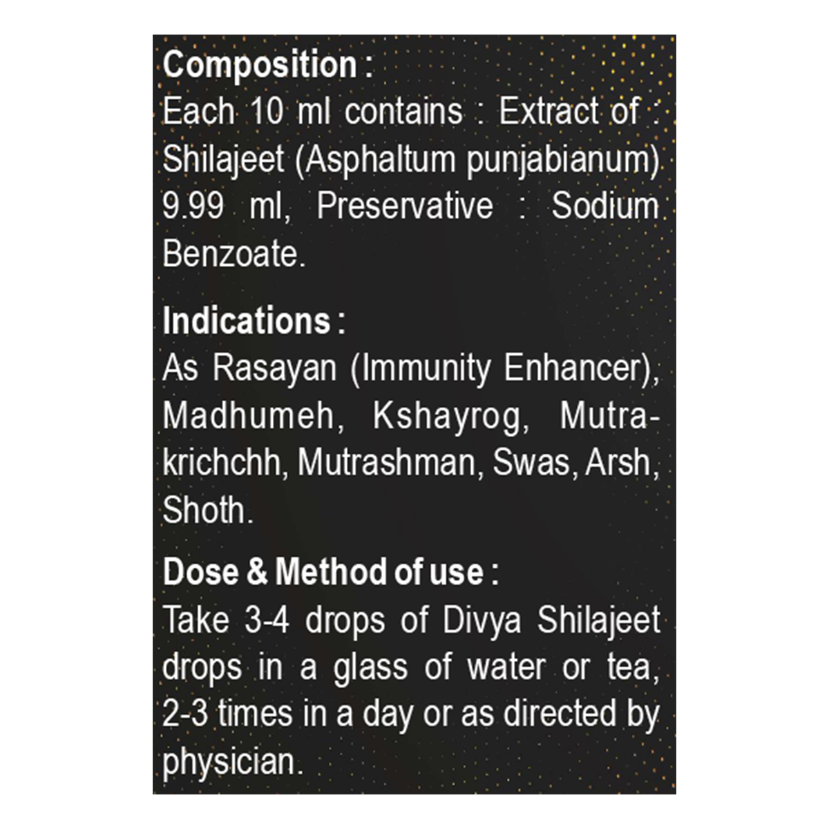 Patanjali Divya Shilajeet Drops 30ml