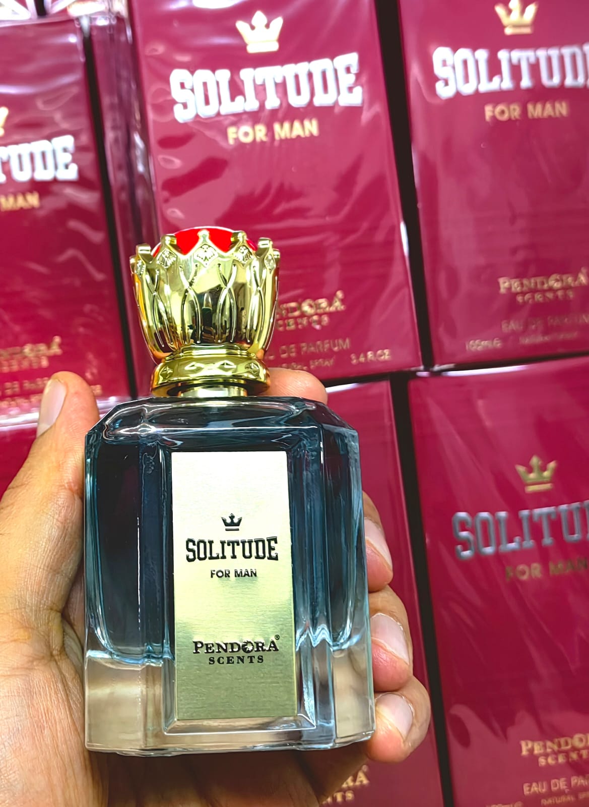 Pendora Scents Solitude For Man Eau De Parfum 100ml 3.4 Fl.oz. Perfect Gift For Husband | Party Wear