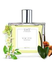 EM5 Swipe Eau De Parfum For Women 50 Ml 1.7 Fl.oz.  | Strong And Long Lasting | Powdery Fruity Rose | Luxury Gift For Women