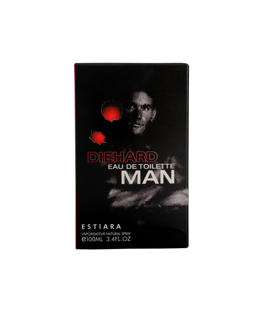 ESTIARA DIE HARD EAU DE TOILETTE FOR MAN 100ML 3.4 FL.OZ.