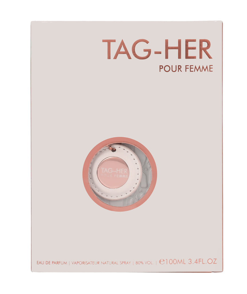 ARMAF TAG HER POUR FEMME EAU DE PARFUM 100ML 3.4 FL.OZ.