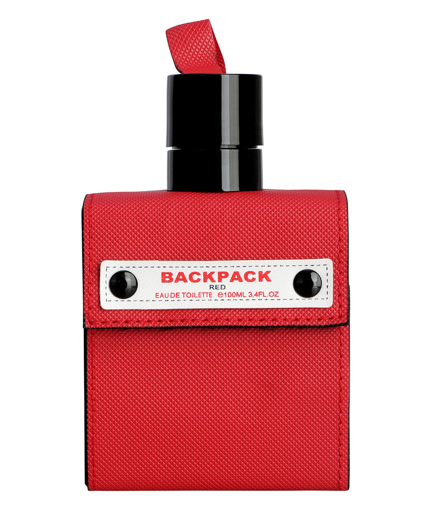 ESTIARA BACKPACK RED EAU DE TOILETTE FOR MEN 100ML 3.4 FL.OZ.