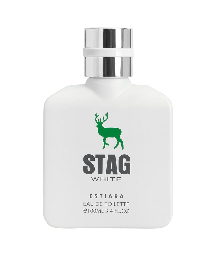 ESTIARA STAG WHITE EAU DE TOILETTE FOR MEN 100ML 3.4 FL.OZ.