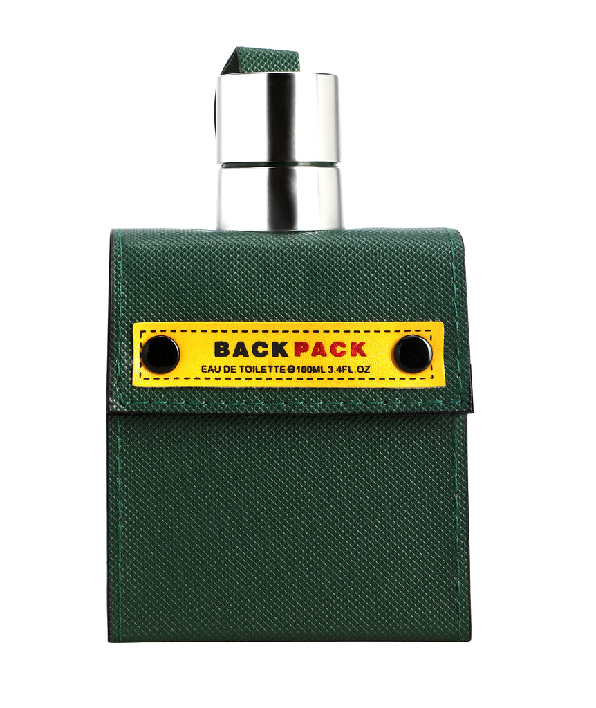 ESTIARA BACKPACK GREEN EAU DE TOILETTE FOR MEN 100ML 3.4 FL.OZ.