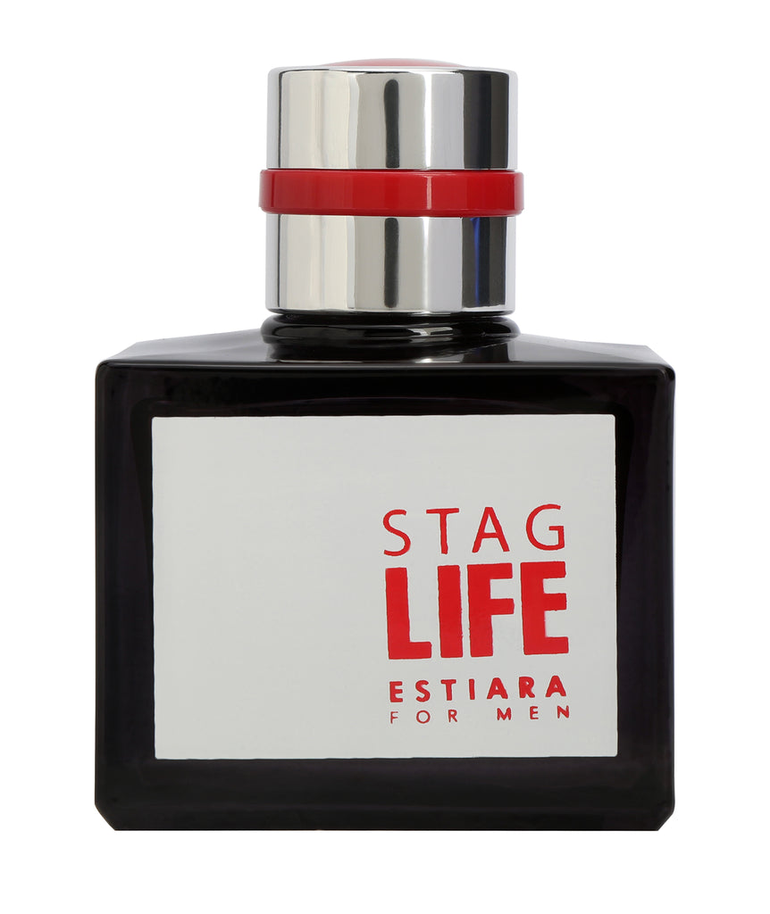 ESTIARA STAG LIFE EAU DE TOILETTE FOR MEN 100ML 3.4 FL.OZ.