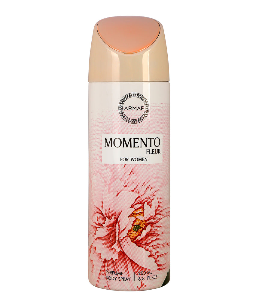 Armaf Momento Fleur Perfume Body Spray 200ml 6.7 Fl.oz. Long Lasting | Daily Wear For Women | Alcohol Free