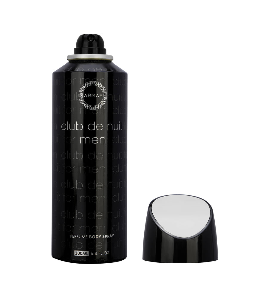 Armaf Club De Nuit Men Perfume Body Spray 200ml 6.7 Fl.oz. Long Lasting | Daily Wear | Alcohol Free