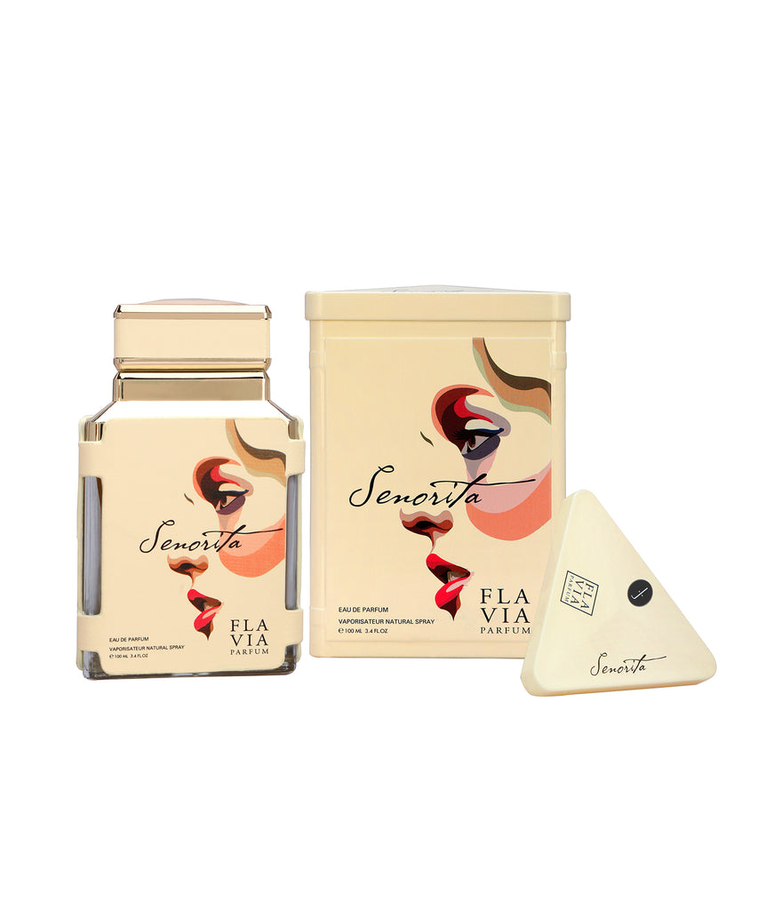 FLAVIA SENORITA POUR FEMME EAU DE PARFUM 100ML 3.4 FL.OZ.