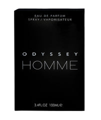 ARMAF ODYSSEY HOMME BLACK EAU DE PARFUM FOR MEN 100ML 3.4 FL.OZ.