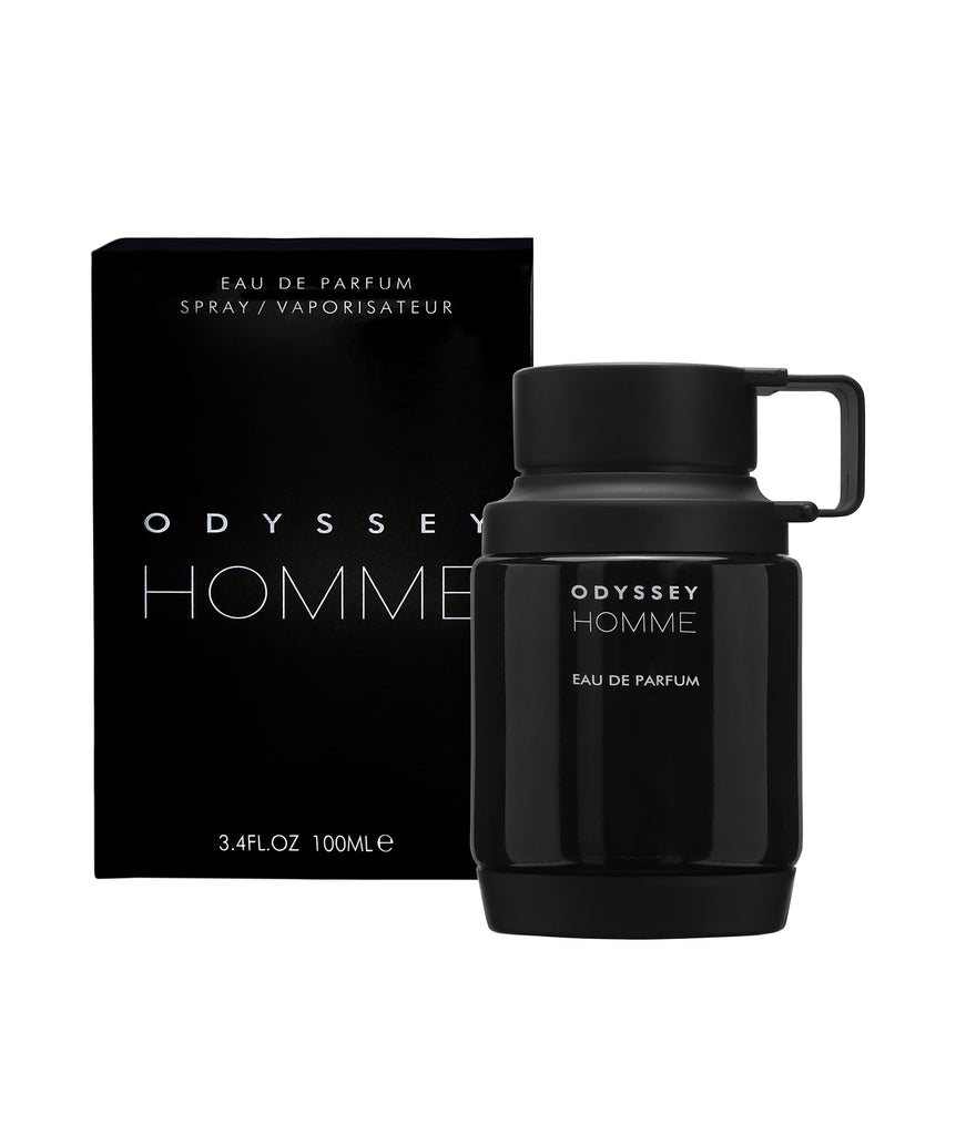 ARMAF ODYSSEY HOMME BLACK EAU DE PARFUM FOR MEN 100ML 3.4 FL.OZ.