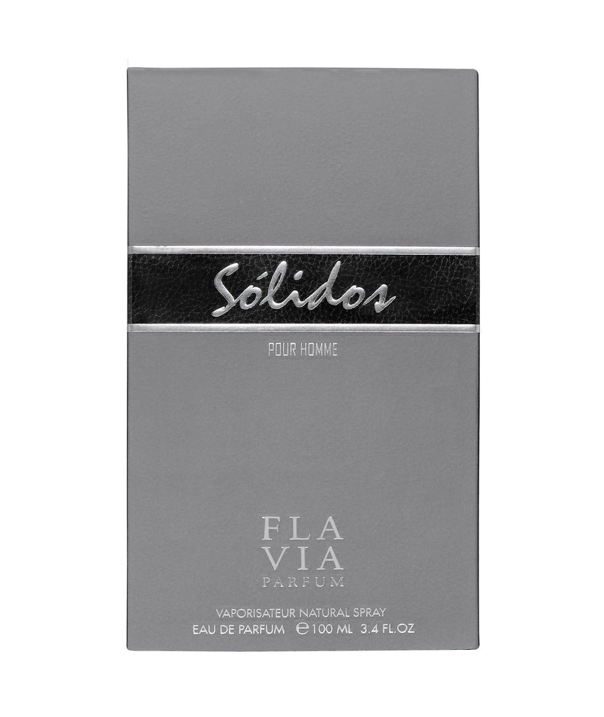 FLAVIA SOLIDOS POUR HOMME EAU DE PARFUM 100ML 3.4 FL.OZ.