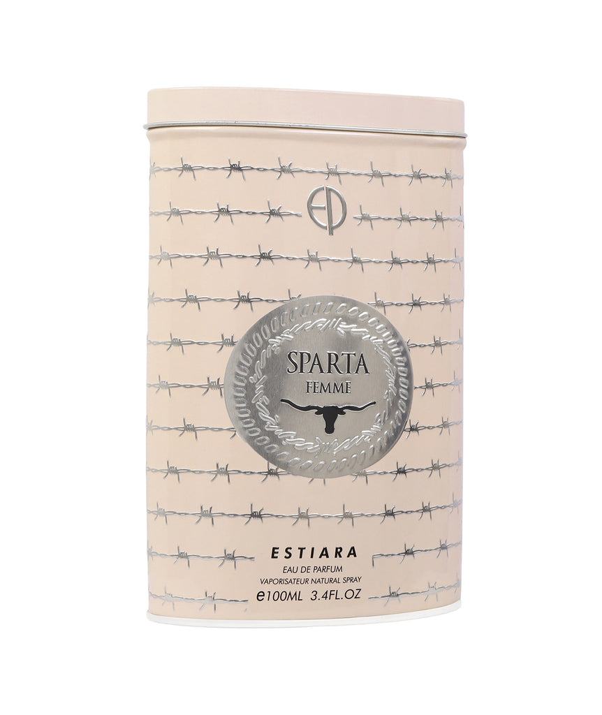 ESTIARA FEMME SPARTA EAU DE PARFUM 100ML 3.4 FL.OZ.