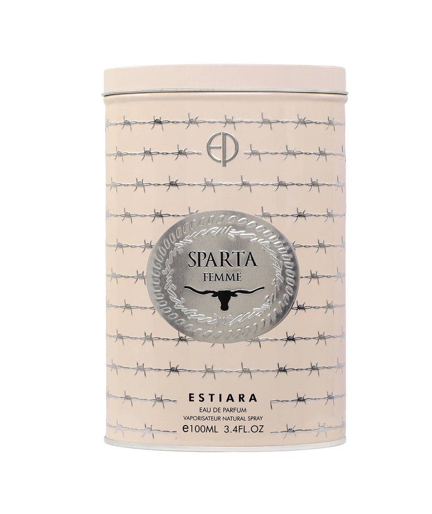 ESTIARA FEMME SPARTA EAU DE PARFUM 100ML 3.4 FL.OZ.