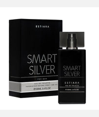 ESTIARA SMART SILVER EAU DE TOILETTE 100ML 3.4 FL.OZ.