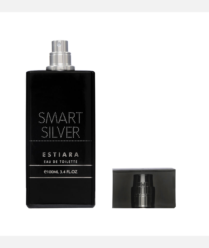 ESTIARA SMART SILVER EAU DE TOILETTE 100ML 3.4 FL.OZ.