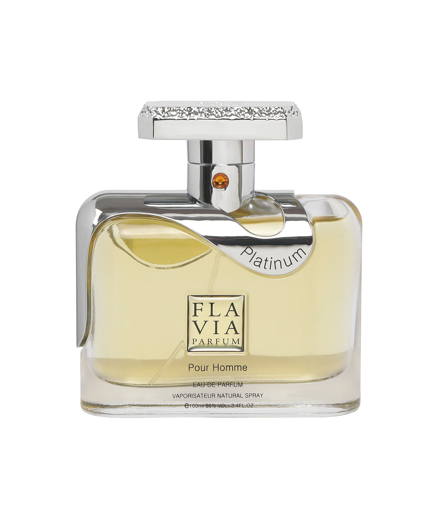 FLAVIA PLATINUM POUR HOMME EAU DE PARFUM 100ML 3.4 FL.OZ.