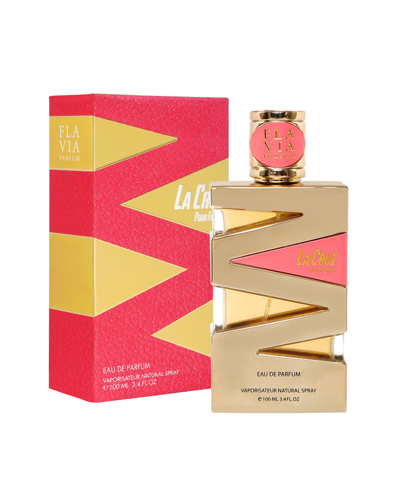 FLAVIA LA CRUZ POUR FEMME EAU DE PARFUM 100ML 3.4 FL.OZ.