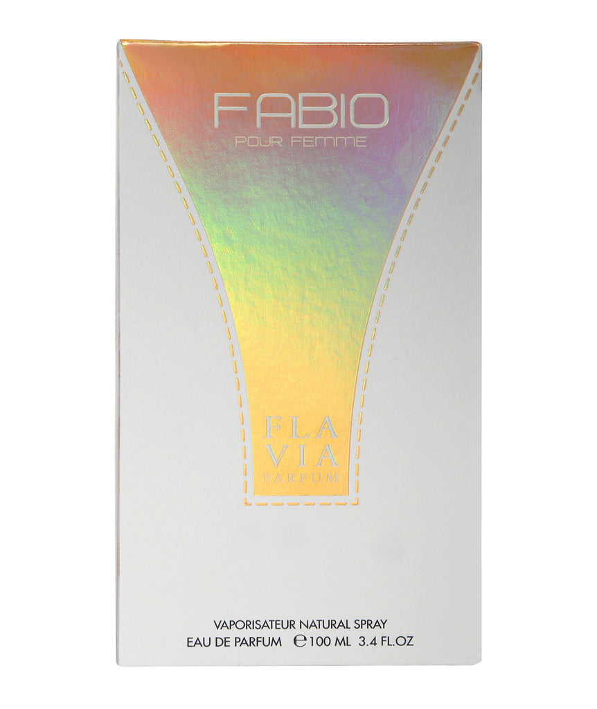 FLAVIA FABIO POUR FEMME EAU DE PARFUM 100ML 3.4 FL.OZ.