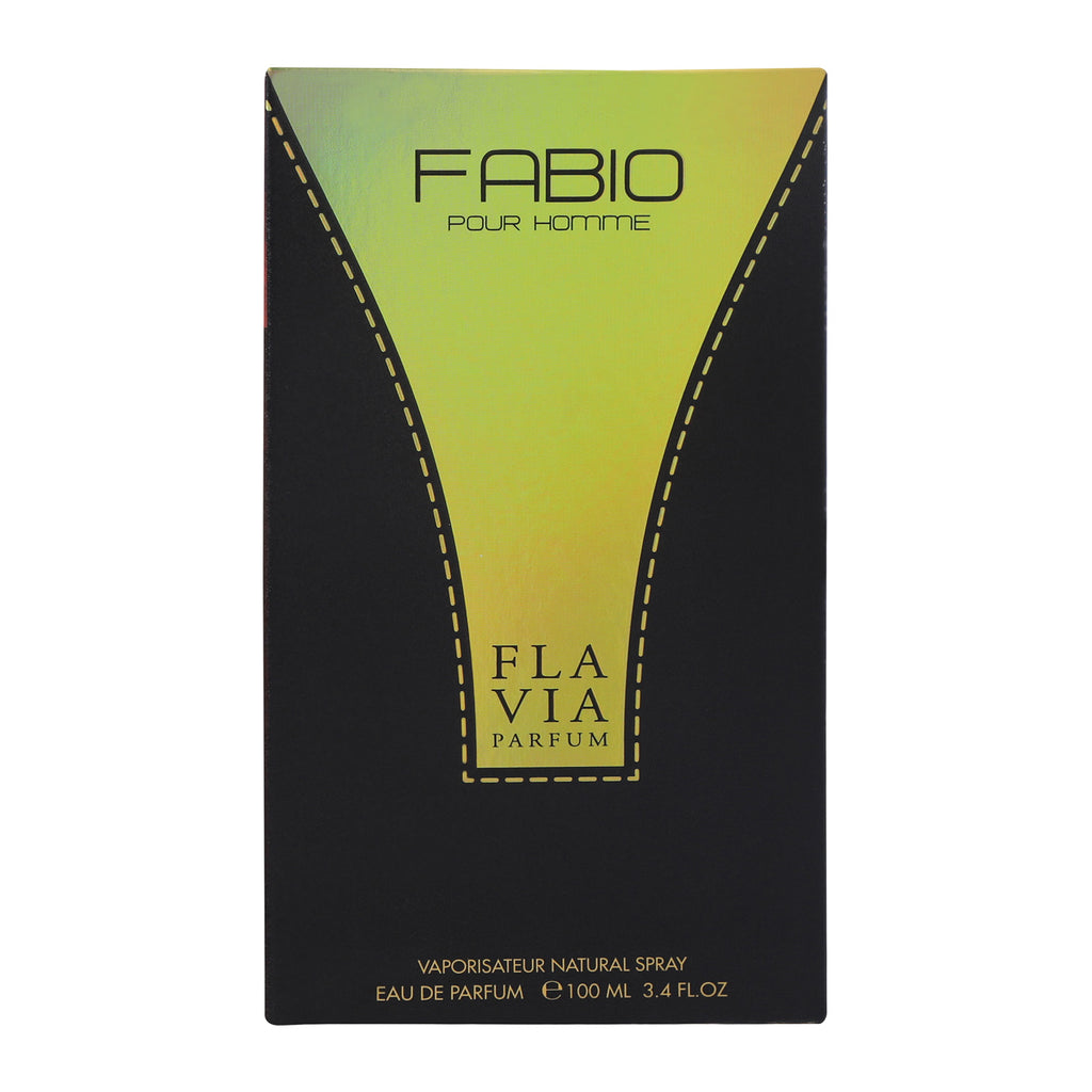 FLAVIA FABIO POUR HOMME EAU DE PARFUM 100ML 3.4 FL.OZ.