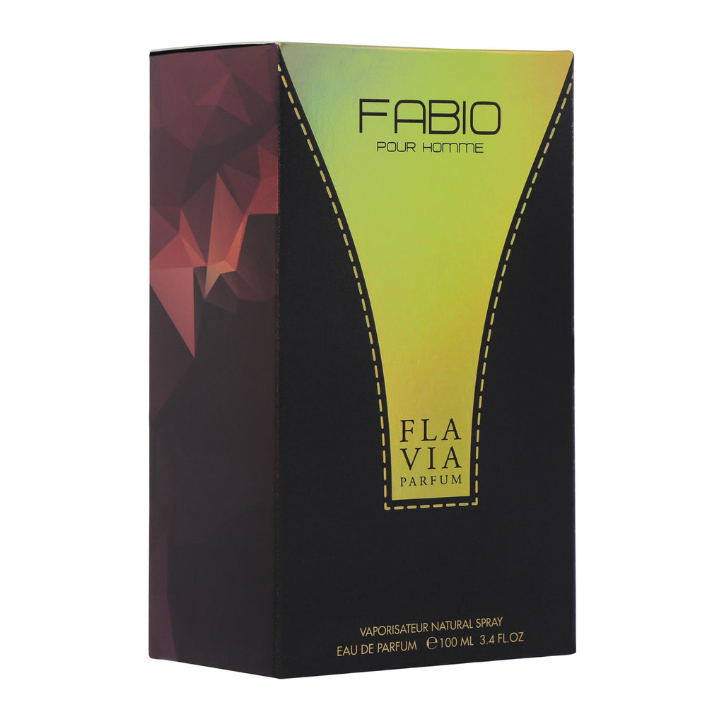 FLAVIA FABIO POUR HOMME EAU DE PARFUM 100ML 3.4 FL.OZ.