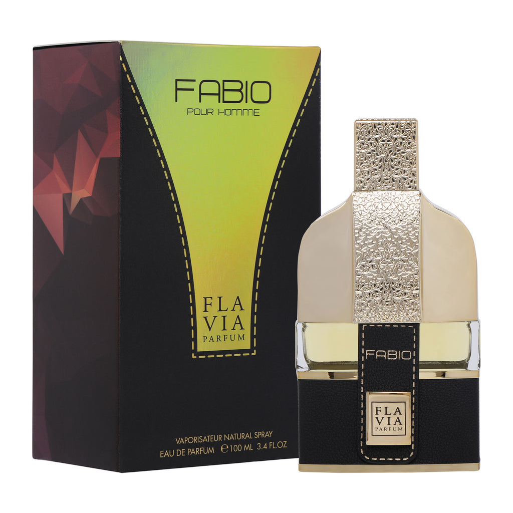 FLAVIA FABIO POUR HOMME EAU DE PARFUM 100ML 3.4 FL.OZ.