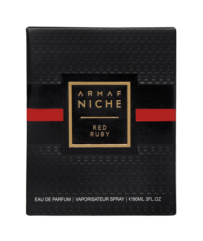 ARMAF NICHE RED RUBY WOMEN PERFUME 90ML 3 FL.OZ.