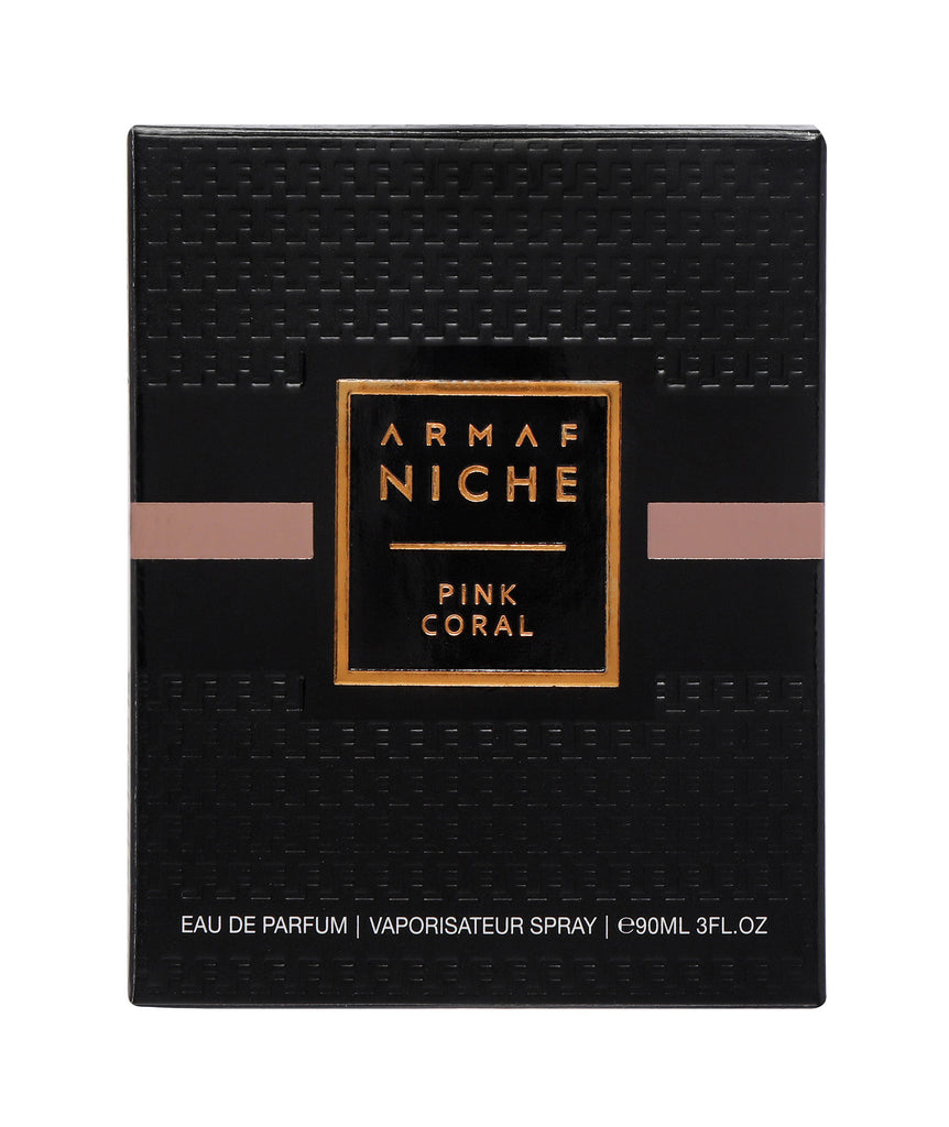 ARMAF NICHE PINK CORAL WOMEN PERFUME 90ML 3 FL.OZ.