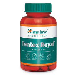 Himalaya Tentex Royal Capsules, Help Support Performance, Safe & Effective | 30 Capsules (Pack Of 2)