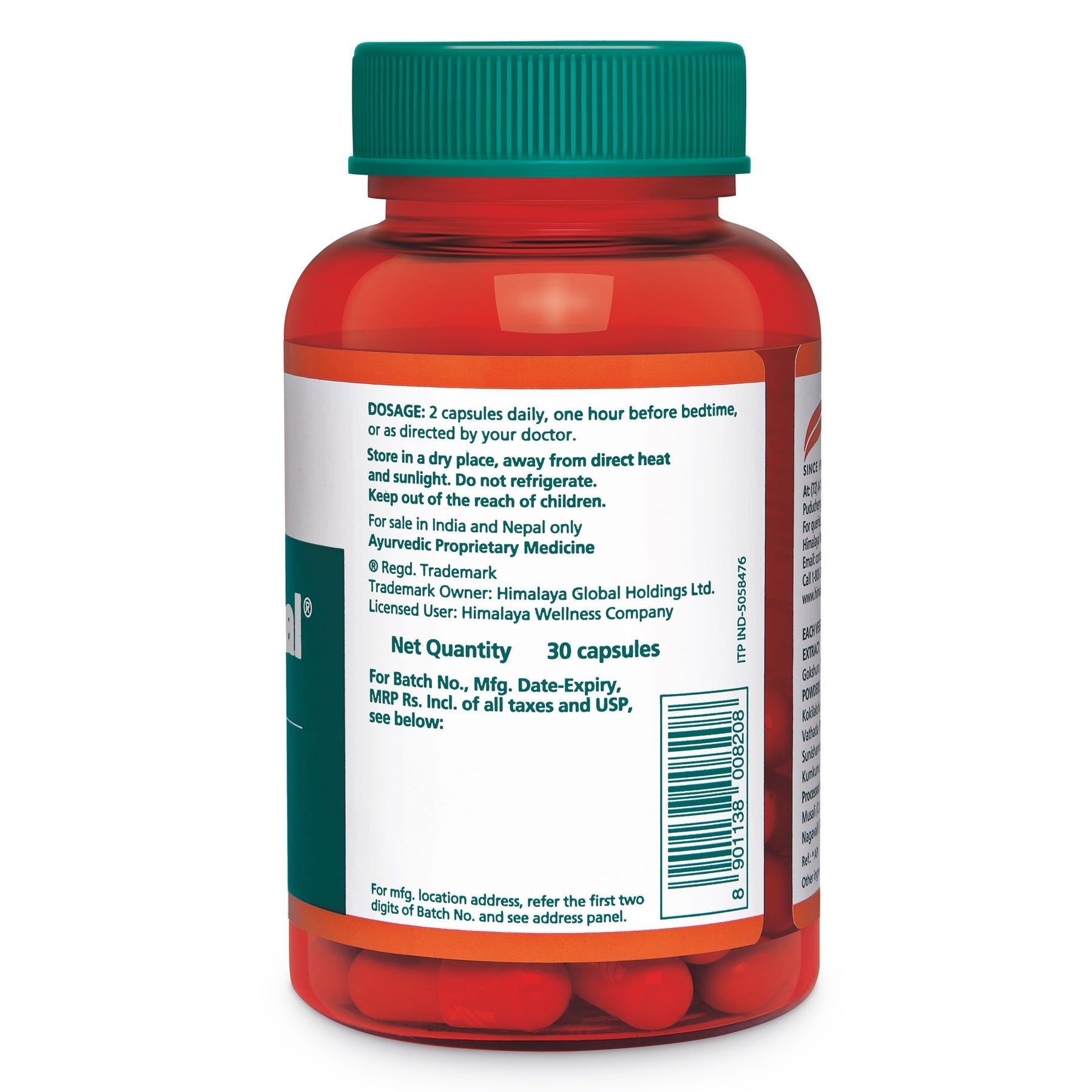 Himalaya Tentex Royal Capsules, Help Support Performance, Safe & Effective | 30 Capsules