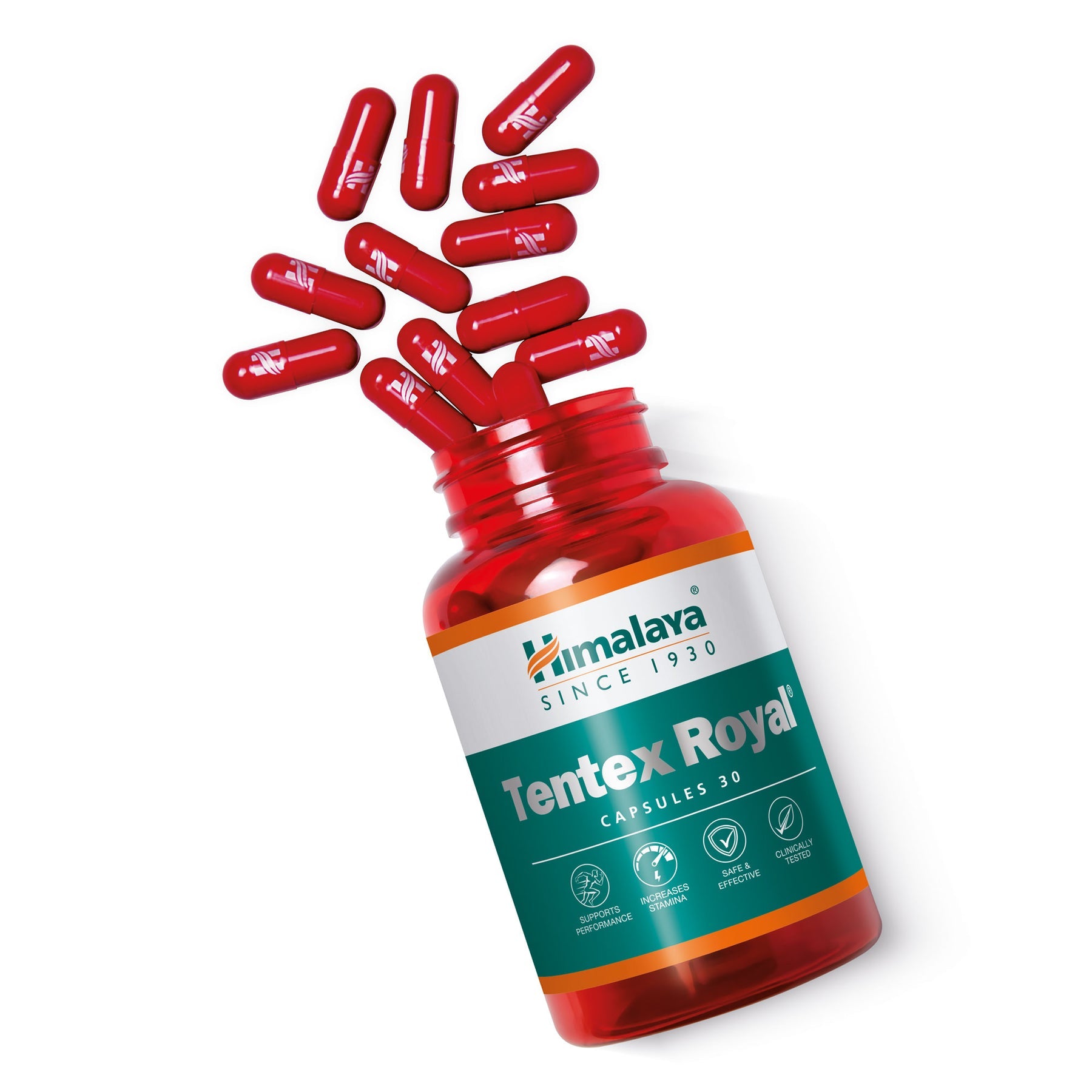 Himalaya Tentex Royal Capsules, Help Support Performance, Safe & Effective | 30 Capsules (Pack Of 2)