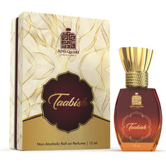 ADILQADRI TAABISH ATTAR | ARABIC SCENT | UNISEX NON-ALCOHOLIC ROLL-ON | LONG LASTING ATTAR - 12 ML 0.4 FL.OZ.