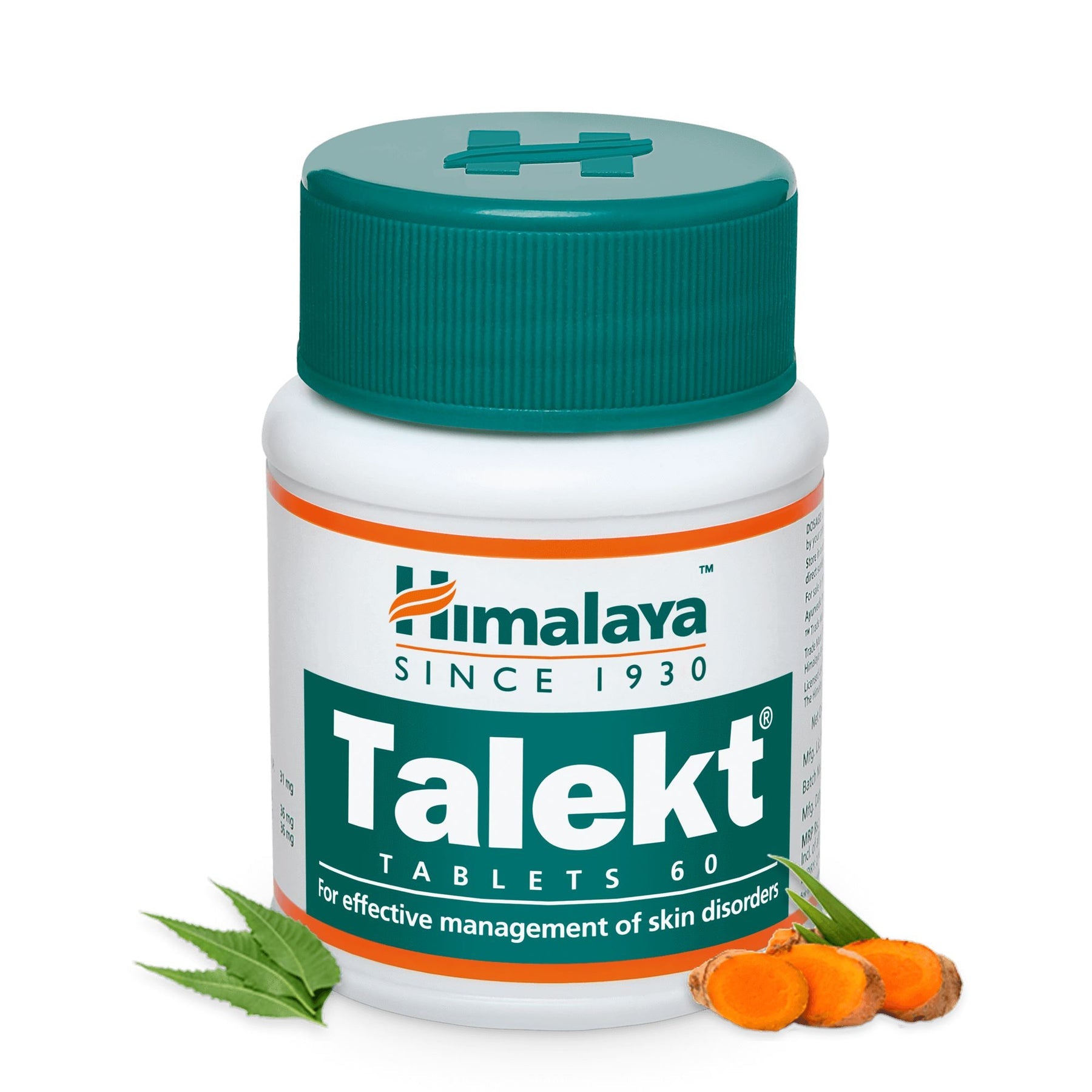 Himalaya Talekt Tablet For Effective Mannagement Of Skin Dissorders | 60 Tablets (Pack Of 5)