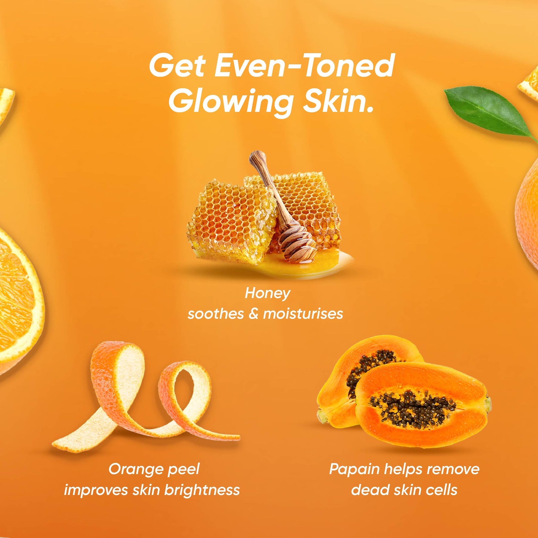 Himalaya Tan Removal Orange Face Wash, Visibly Reduces Tan & Helps Make Skin Smooth | 50ml