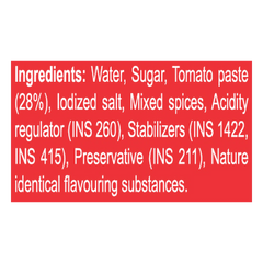 Patanjali Tomato Ketchup W/o Onion Garlic (B) 200gm
