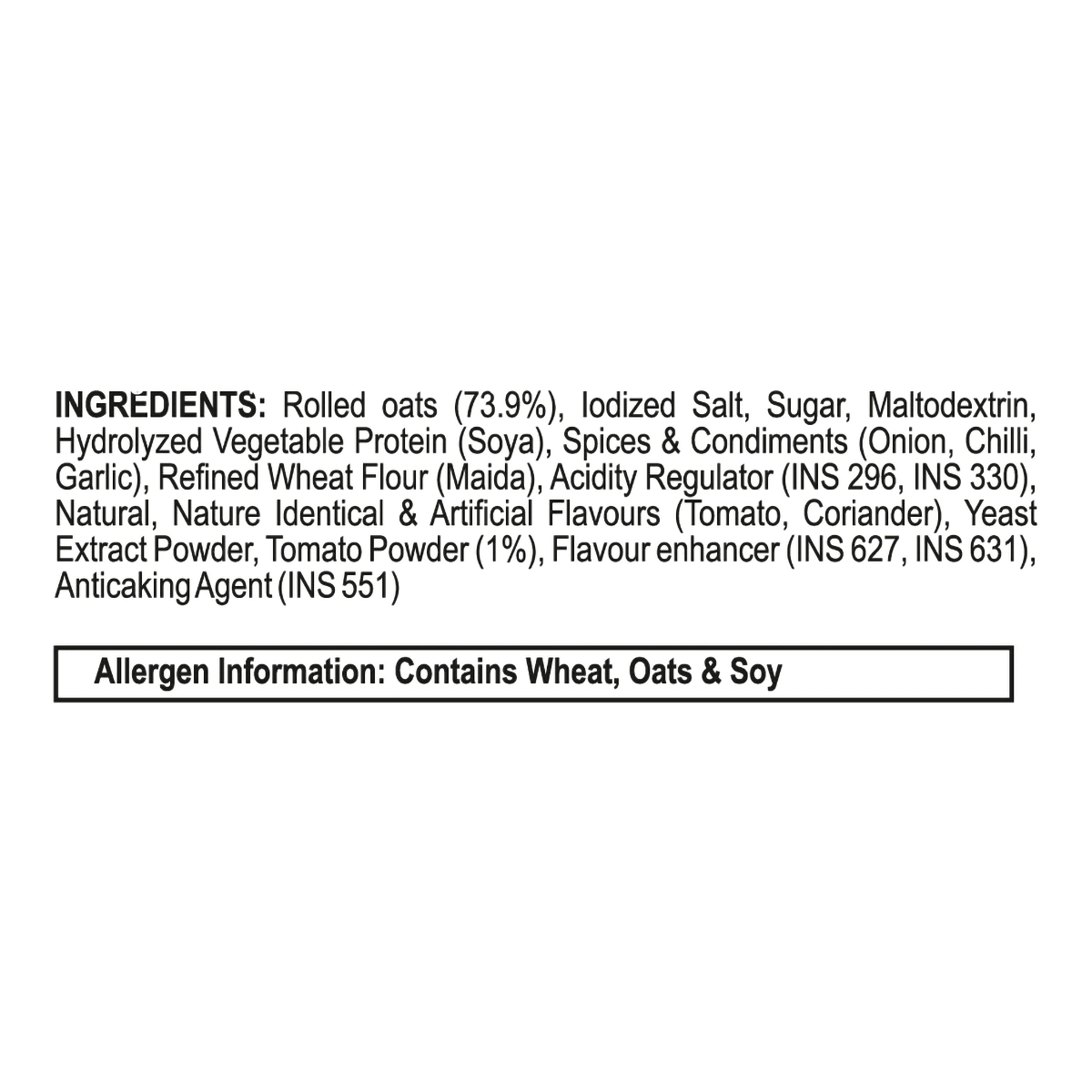 Patanjali Tomato Oats 40gm