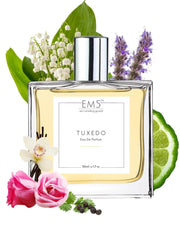 EM5 Tuxedo Unisex Perfume 1.7 Fl.oz. | Patchouli Amber Fresh Spicy Accords | Eau De Parfum Spray For Men & Women | Strong & Long Lasting Fragrance | Luxury Gift For Him & Her