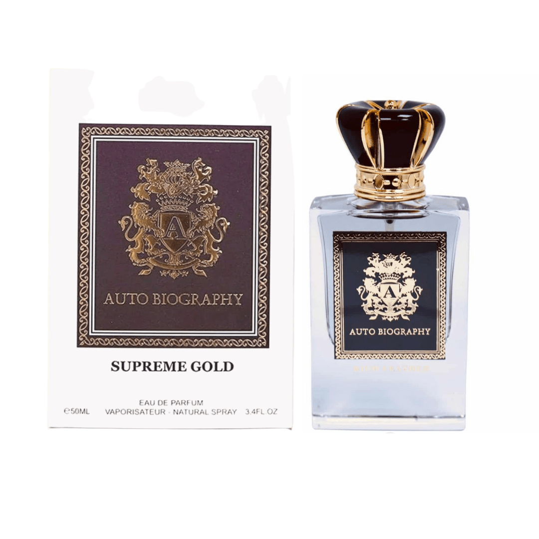 Autobiography Series Supreme Gold Autobiography Eau De Parfum 50ml 1.7 Fl.oz. Unisex Fragrance | Long Lasting