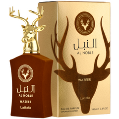 Lattafa Al Noble Wazeer Eau De Parfum 100ml 3.4 Fl.oz. Unisex Fragrance | Long Lasting