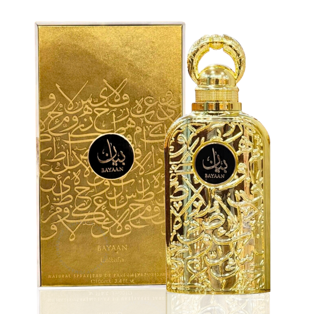 Lattafa Bayaan Eau De Parfum 100ml 3.4 Fl.oz. Unisex Fragrance | Long Lasting