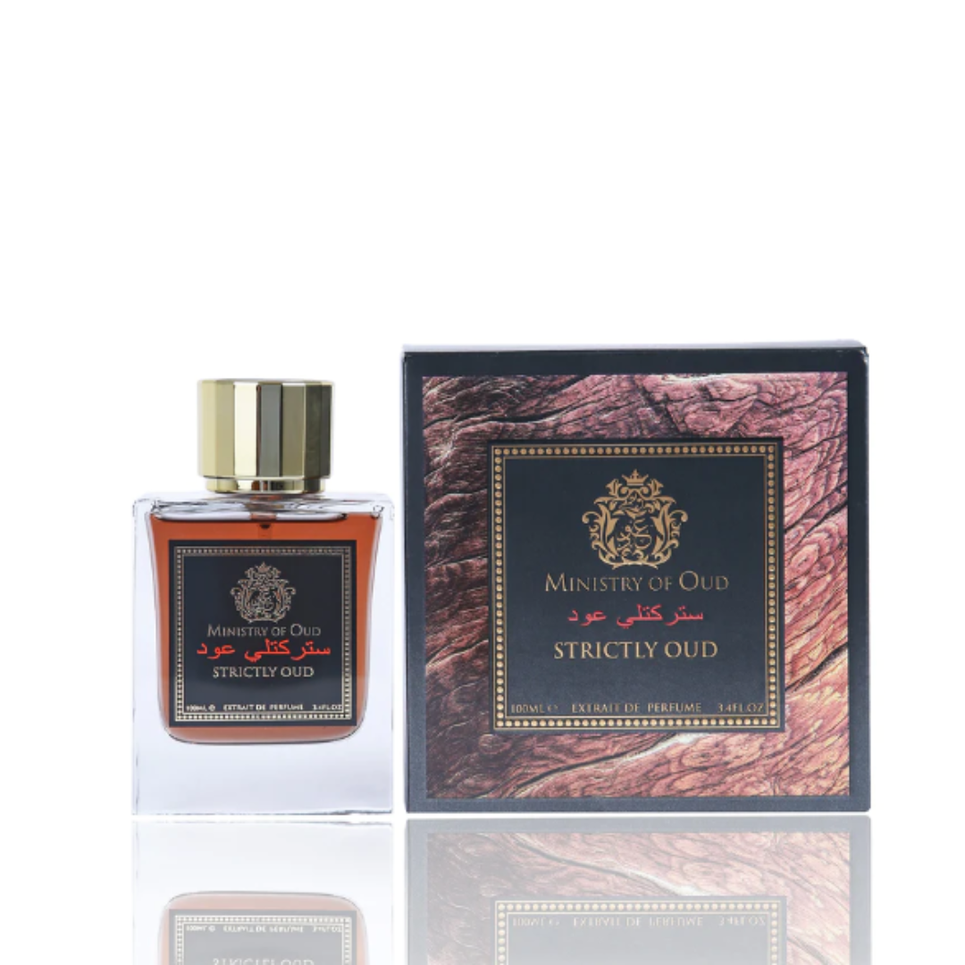 Ministry Of Oud Strictly Oud Extrait De Perfume 100ml 3.4 Fl.oz. Unisex Fragrance | Long Lasting