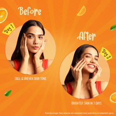 Himalaya Brightening Vitamin C Orange Face Serum Cream