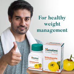 Himalaya Wellness Pure Herbs Vrikshamla, Manages Weight, Helps Reduce Formation Of New Fatty Acids | 60 Tablets