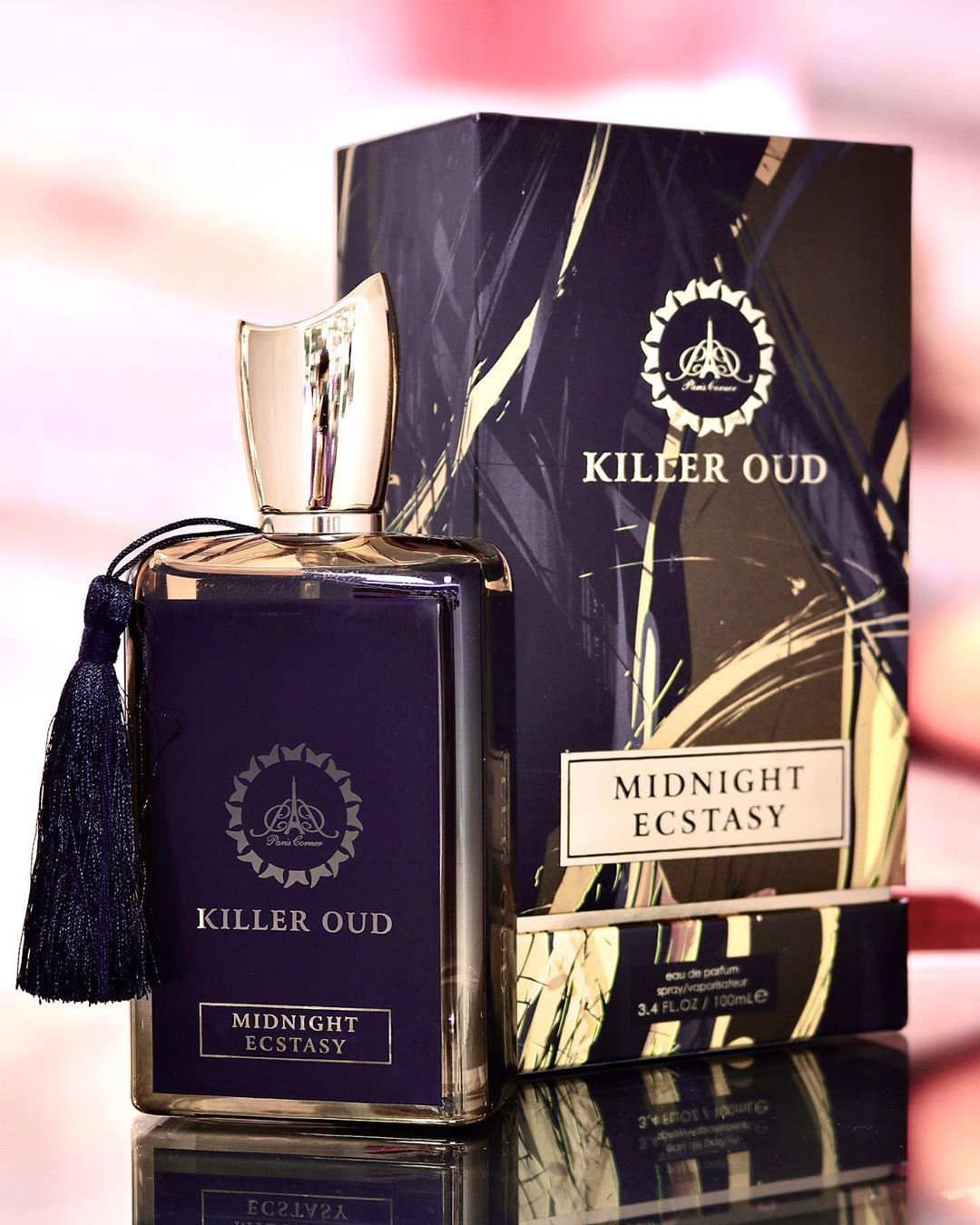 Midnight Ecstasy Killer Oud Eau De Parfum 100ml 3.4 Fl.oz. Unisex Luxury Fragrance | Long Lasting