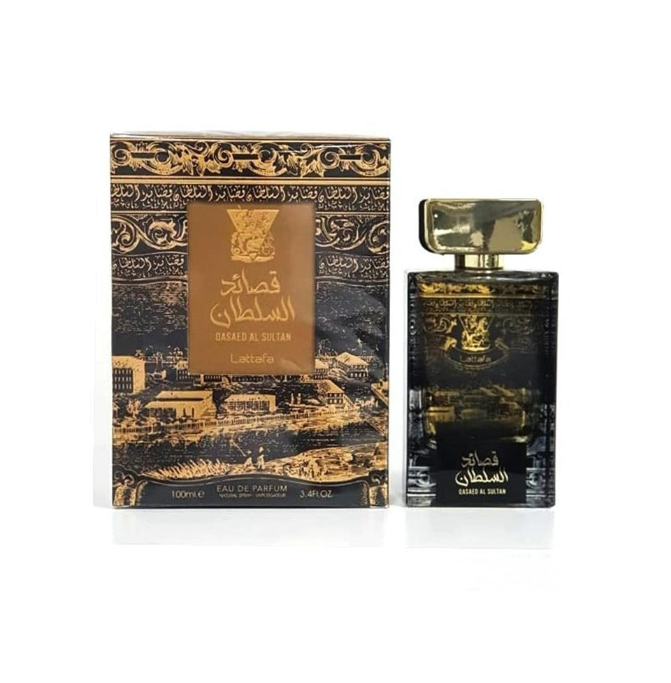 Lattafa Qasaed Al Sultan Eau De Parfum 100ml 3.4 Fl.oz. Unisex Fragrance | Long Lasting