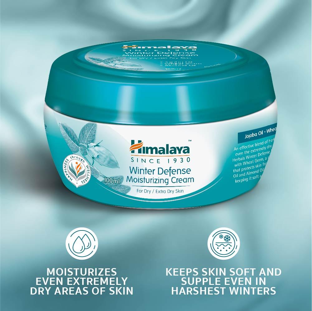 Himalaya Winter Defense Moisturizing Cream, Keeps Skin Soft & Supple In Harsh Winters | 100ml