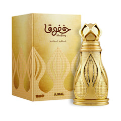 Ajmal Asher Concentrated Perfume 12ml 0.4 Fl.oz. & Khofooq Attar Gift Set 18ml 0.6 Fl.oz. | For Unisex Combo Of 2