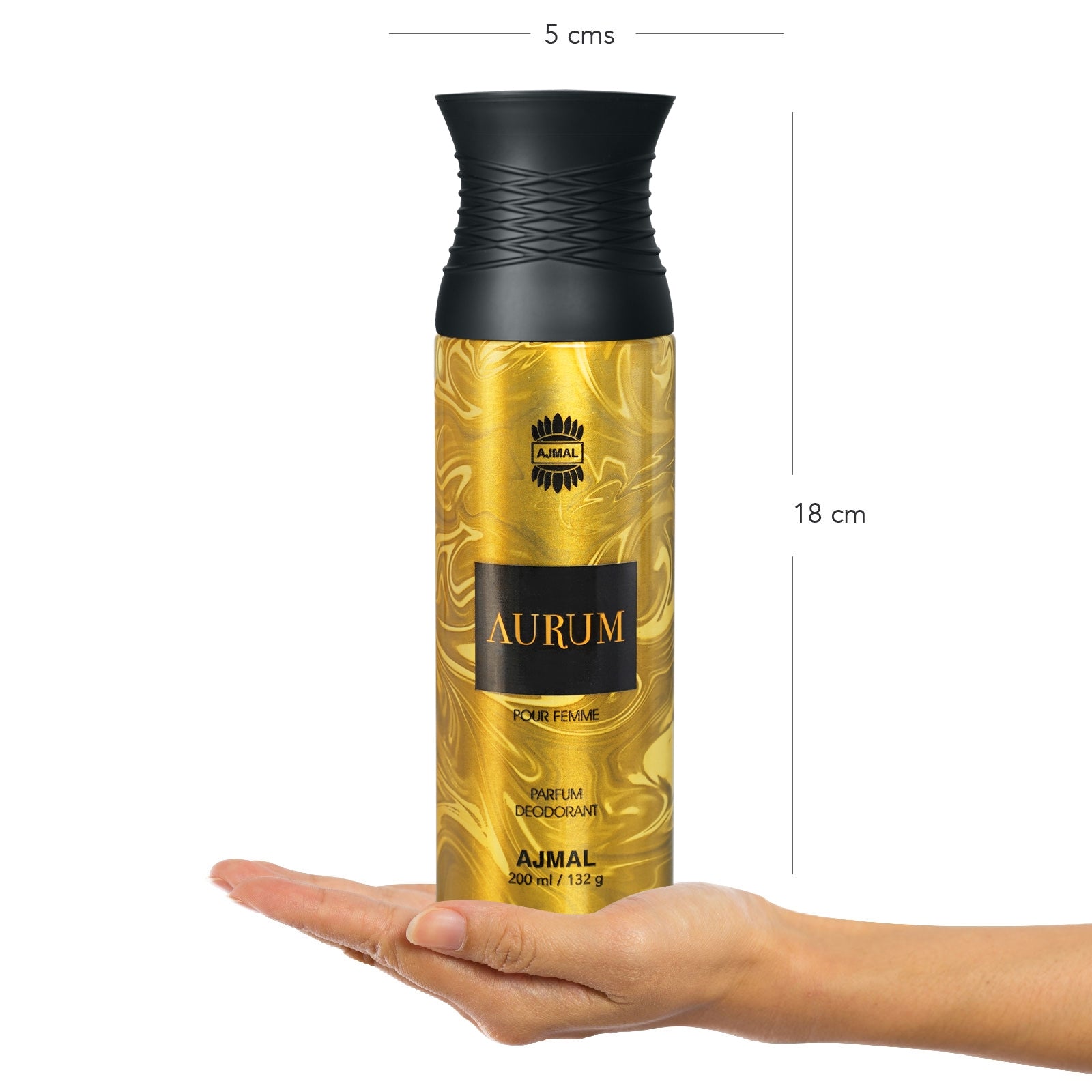 Ajmal 2 Aurum Perfume Deodrant 200ml 6.7 Fl.oz. & Aretha Eau De Parfume 50ml 1.6 Fl.oz. | Combo Of 3 For Unisex